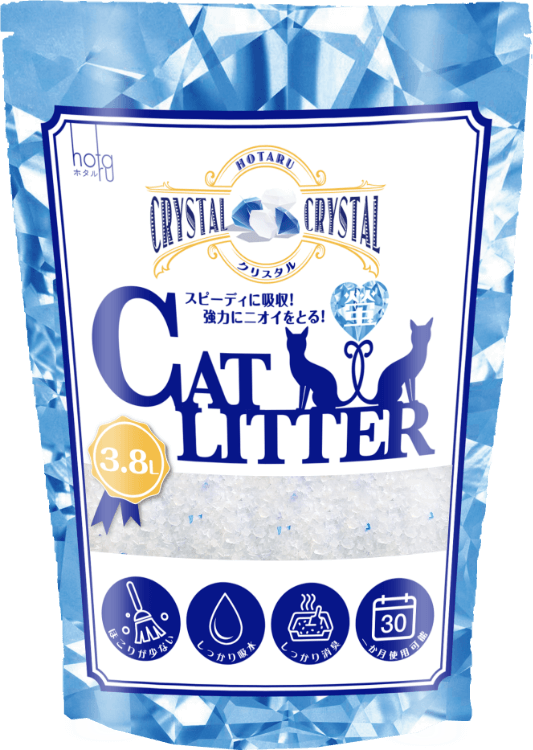 Hotaru クリスタルの猫砂 3.8L