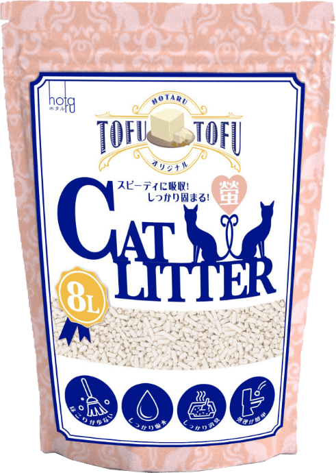 Hotaru 豆腐の猫砂 オリジナル 8L